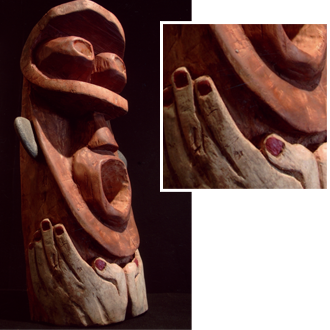 Sculpture Le Chanteur